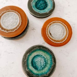 Anthropologie Ceramic Coasters